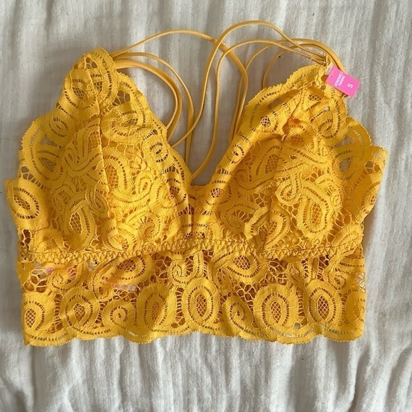 PINK Victoria's Secret Other - Size small yellow bralette